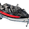 Octane Red and Black 2026 Princecraft Sport 175 MAX